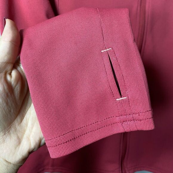 KUHL Full Zip Lightweight Hooded Sweatshirt Outdoor Athleisure Pink Sz Medium - Picture 7 of 16